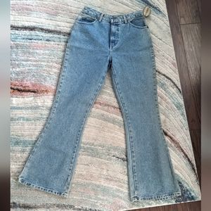 Vintage High Sierra bell bottom flare jeans size 16 with tags